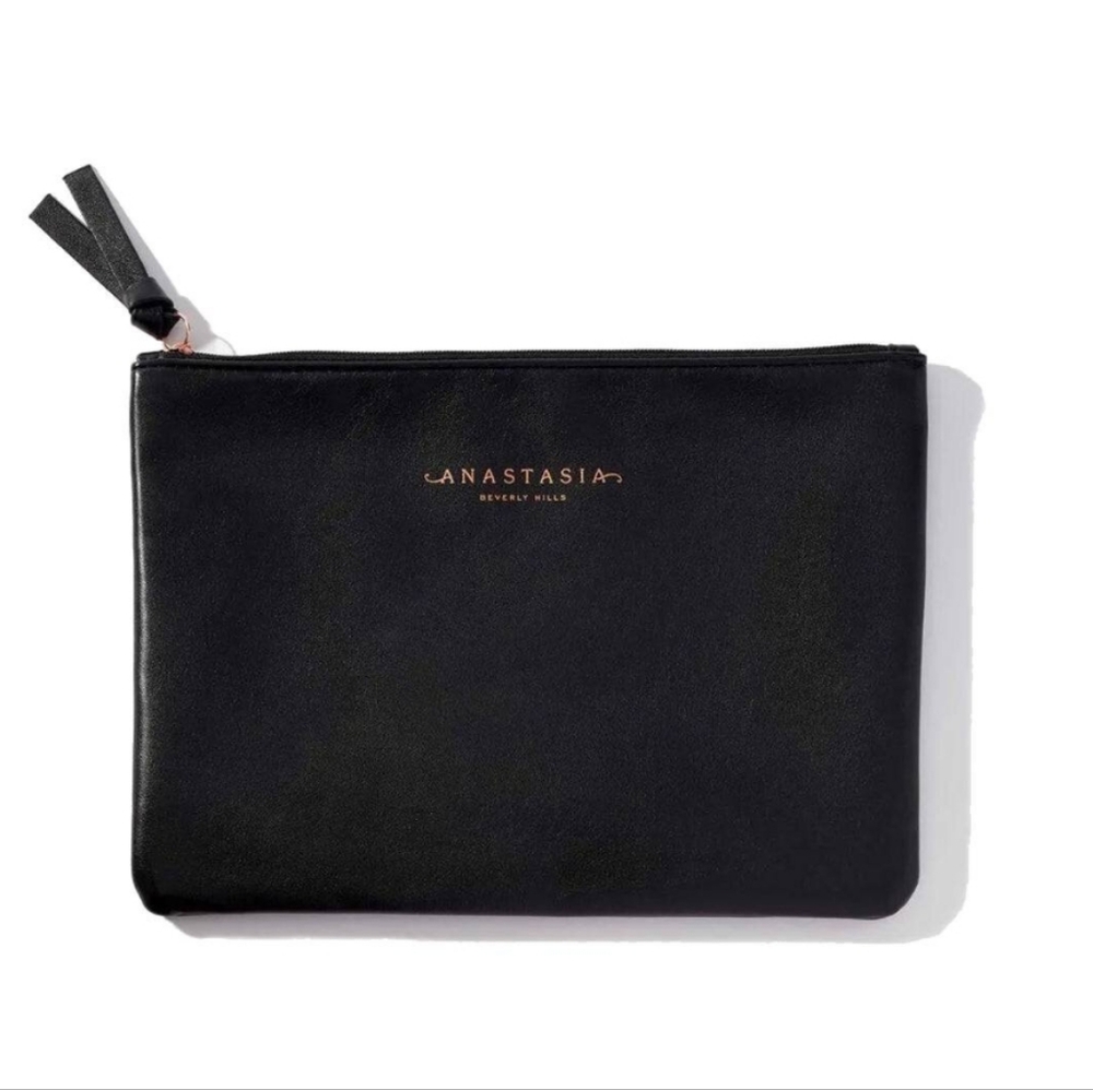 Anastasia Beverly Hills Elegant Black  Cosmetic Pouch